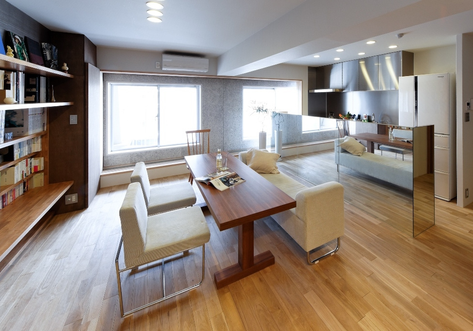 問題解決策を個性にした簡素美のある家