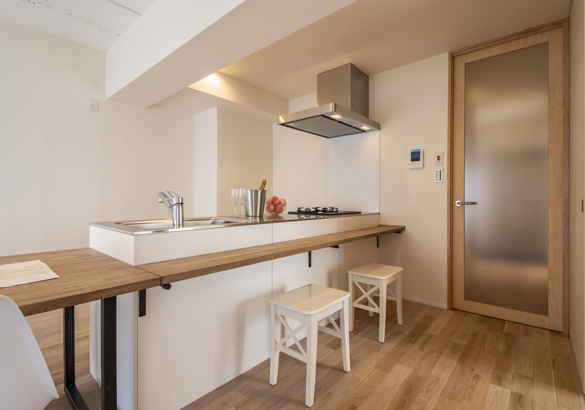 食中心のライフスタイル提案型モデルルーム